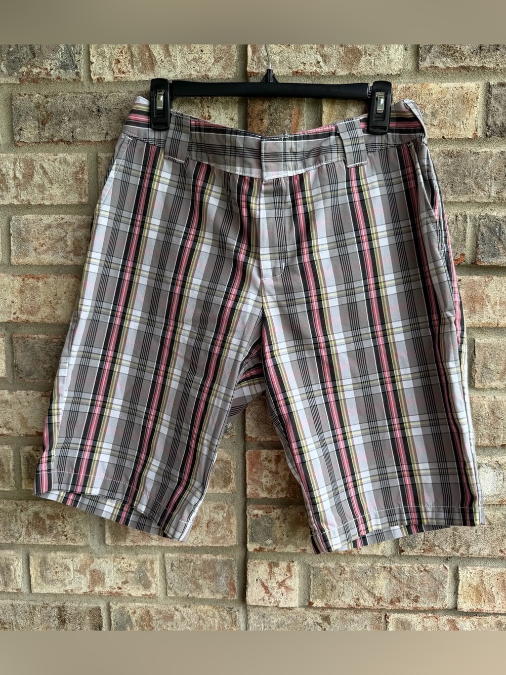 🍒💣 Dickies plaid Bermuda style shorts
